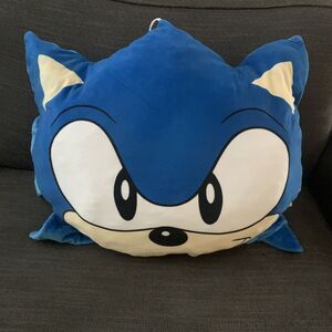 Sonic the Hedgehog‎ Face Head Pillow Sega